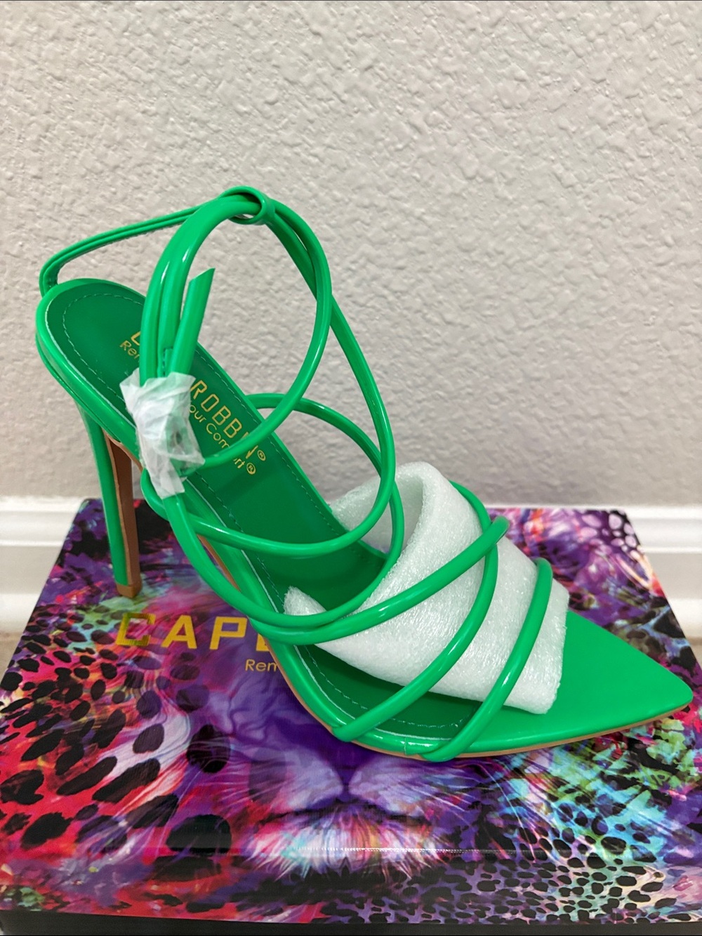 Strappy Stiletto Heels